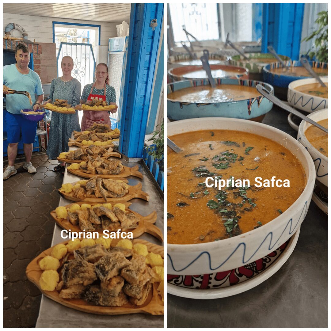 Traditional food in the Danube Delta