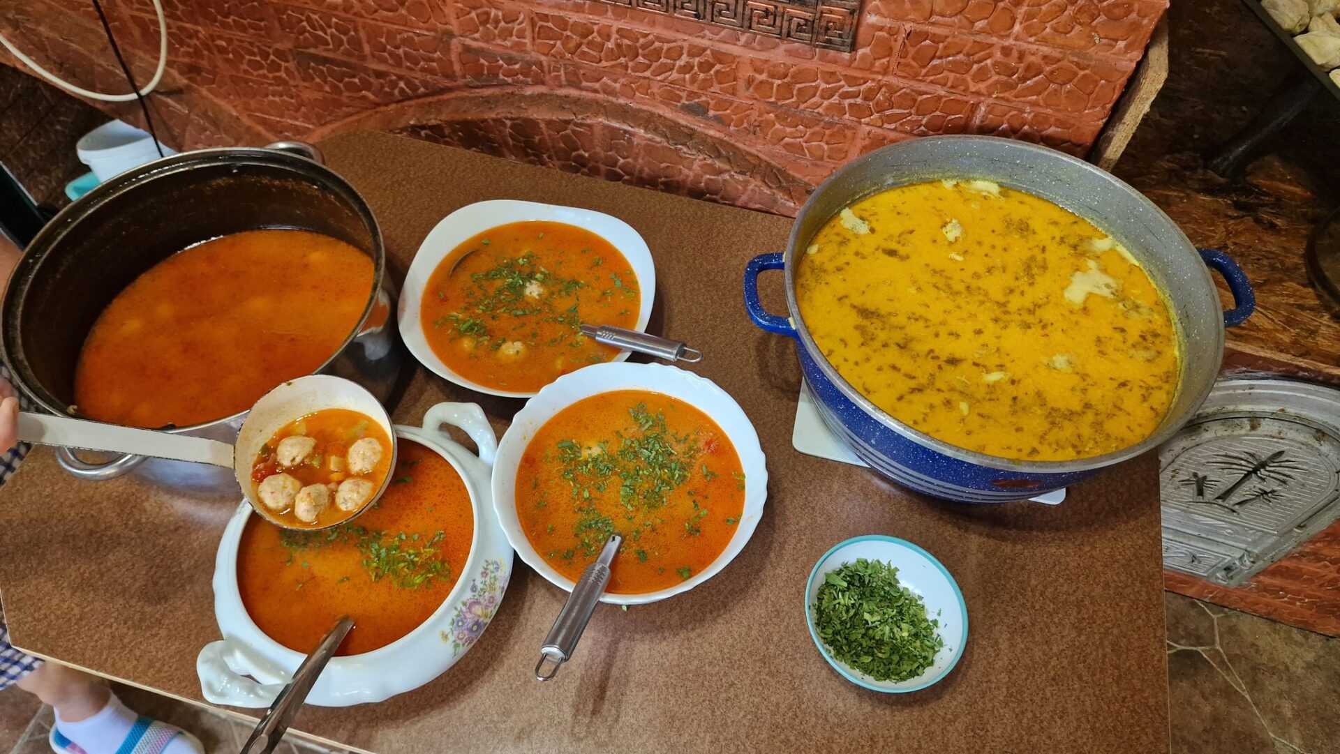 Traditional meals on Danube Delta tours