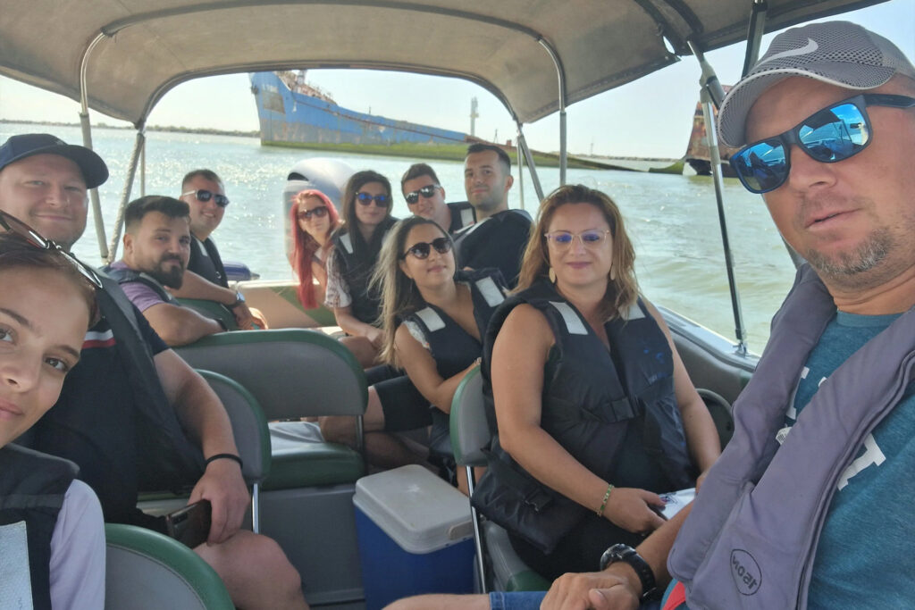 Ciprian Safca - Excursie in Delta Dunarii cu barca rapida